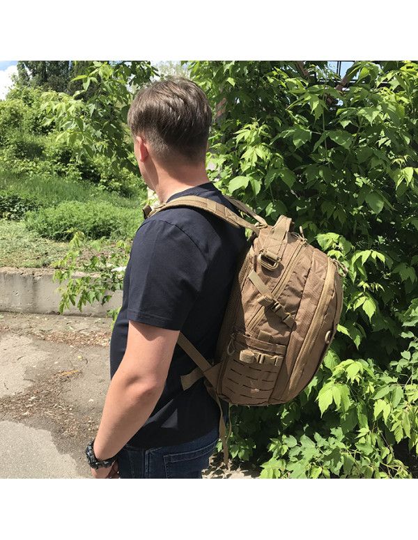 РЮКЗАК URBAN LINE CHARGER HEXAGON PACK COYOTE BROWN