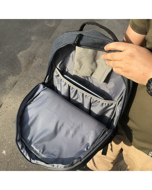 РЮКЗАК URBAN LINE LAPTOP PACK DARK GREY