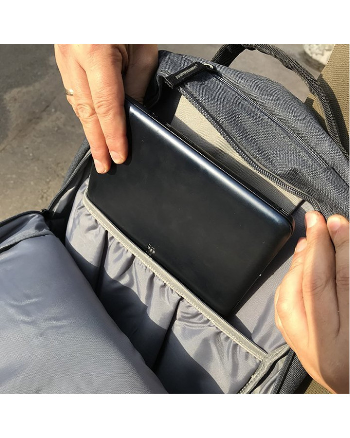 РЮКЗАК URBAN LINE LAPTOP PACK DARK GREY