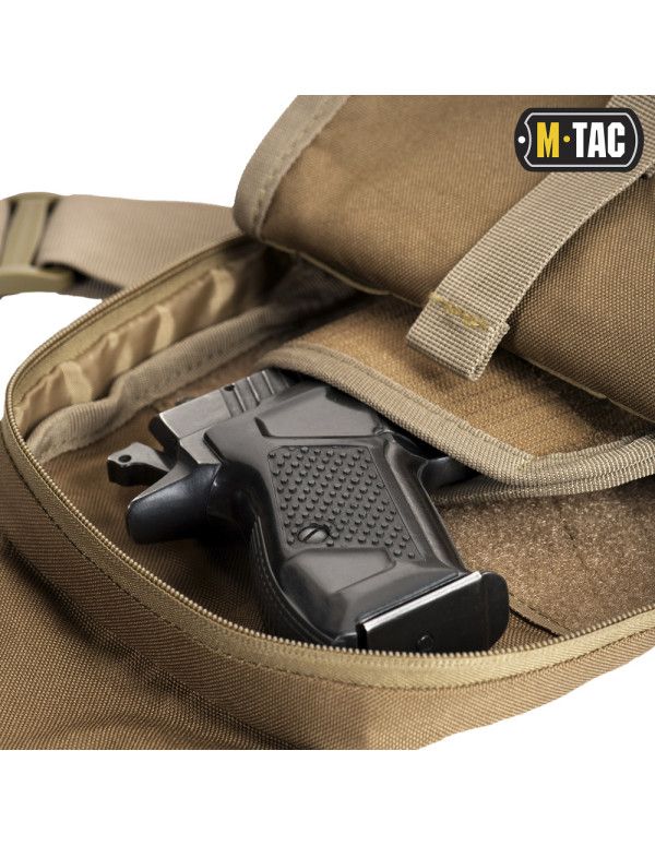 Сумка-кобура наплічна з липучками COYOTE