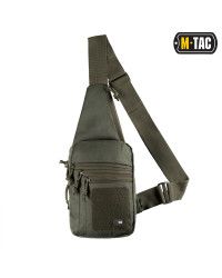 СУМКА-КОБУРА НАПЛЕЧНАЯ С ЛИПУЧКОЙ OLIVE