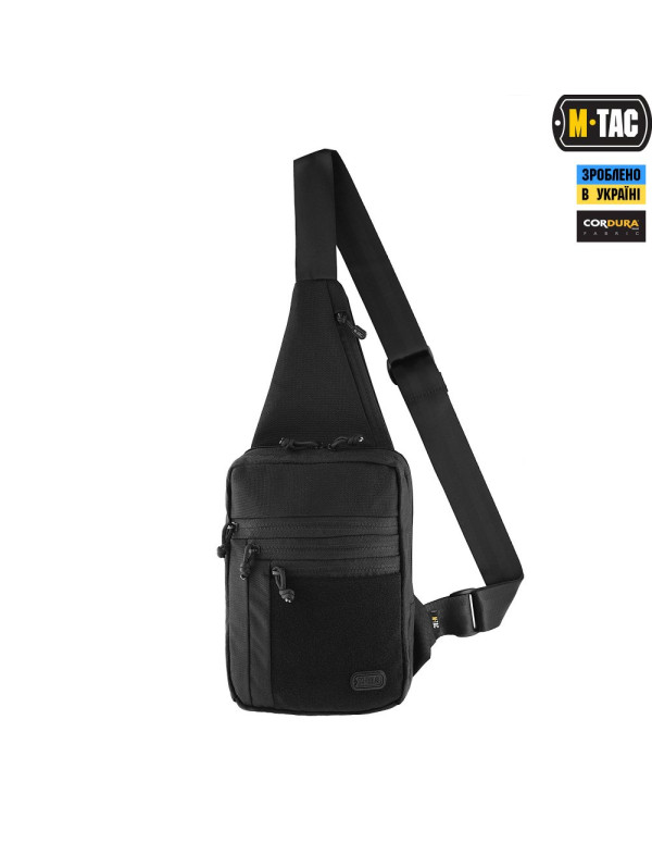 Сумка-кобура наплічна elite gen.iv з липучкою black