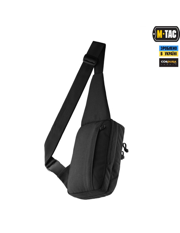 Сумка-кобура наплічна elite gen.iv з липучкою black