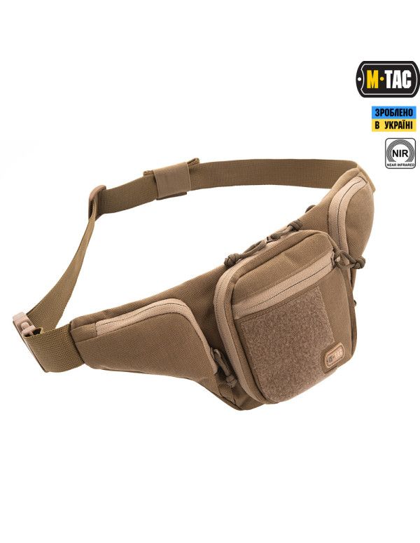 Сумка-кобура поясна elite gen.ii з липучкою coyote