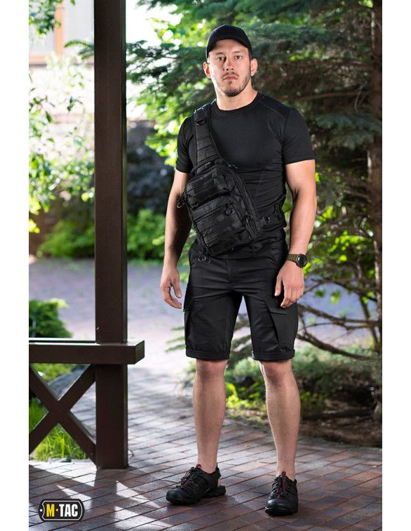 Сумка urban line city hunter hexagon bag black