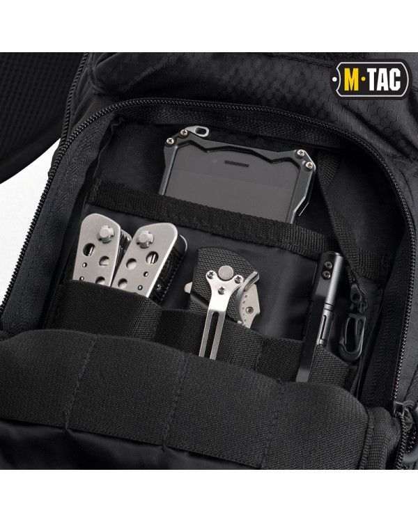 Сумка urban line city hunter hexagon bag black