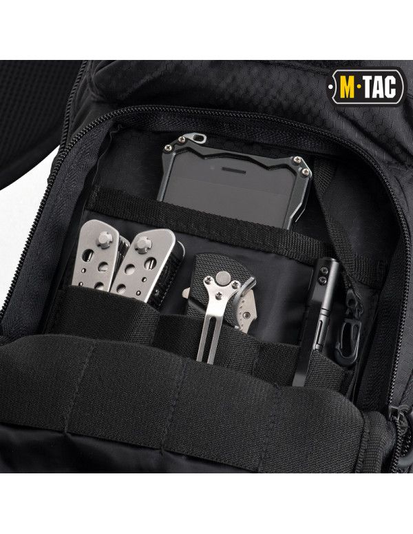 Сумка urban line city hunter hexagon bag black