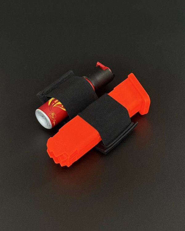 Кріплення підсумок для двох магазинів у сумці на Velcro Black