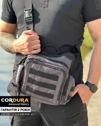 Тактична сумка ALPHYN S Graphite