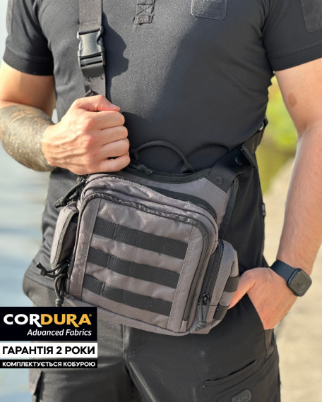 Тактична сумка ALPHYN S Graphite