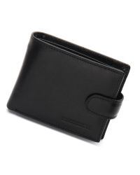 Класичне портмоне з натуральної шкіри Marco Coverna MC-2003Н-1, чорне