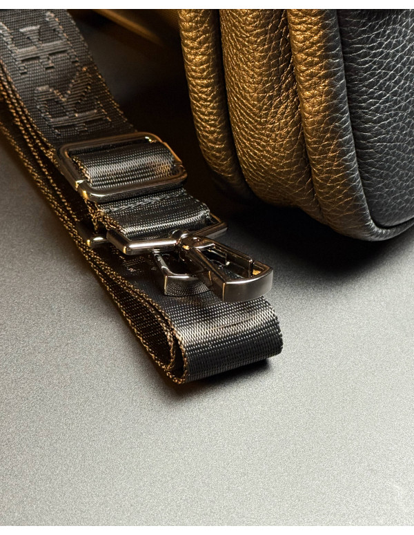 Чоловіча шкіряна сумка планшет Velaro, чорна