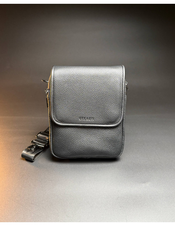 Чоловіча шкіряна сумка планшет Velaro, чорна