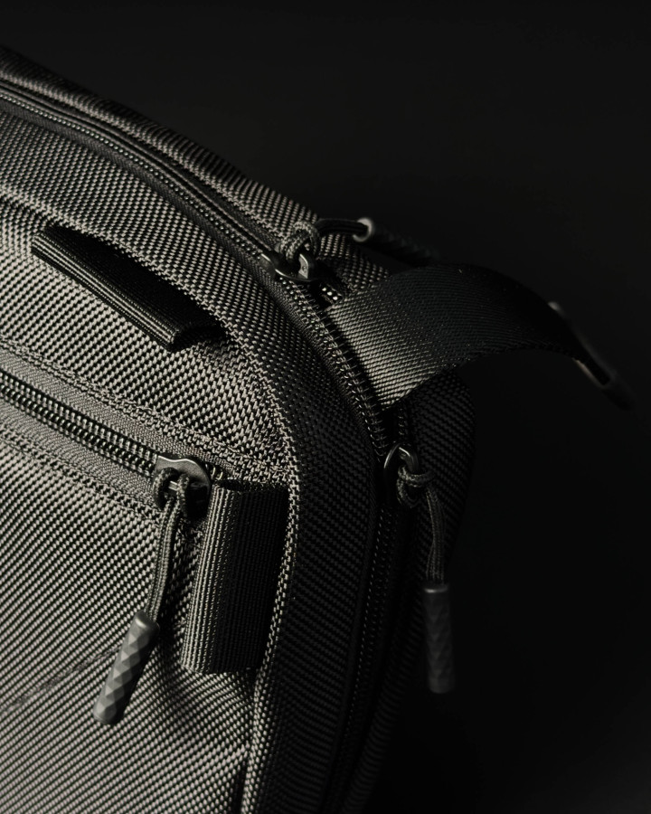 Сумка-кобура A-line Naja Asp Ballistic nylon чорна: універсальне носіння в компактному форматі
