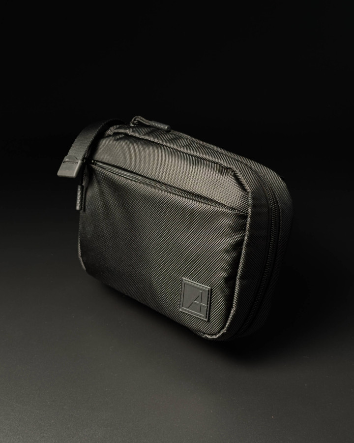 Сумка-кобура A-line Naja Asp Ballistic nylon чорна: універсальне носіння в компактному форматі