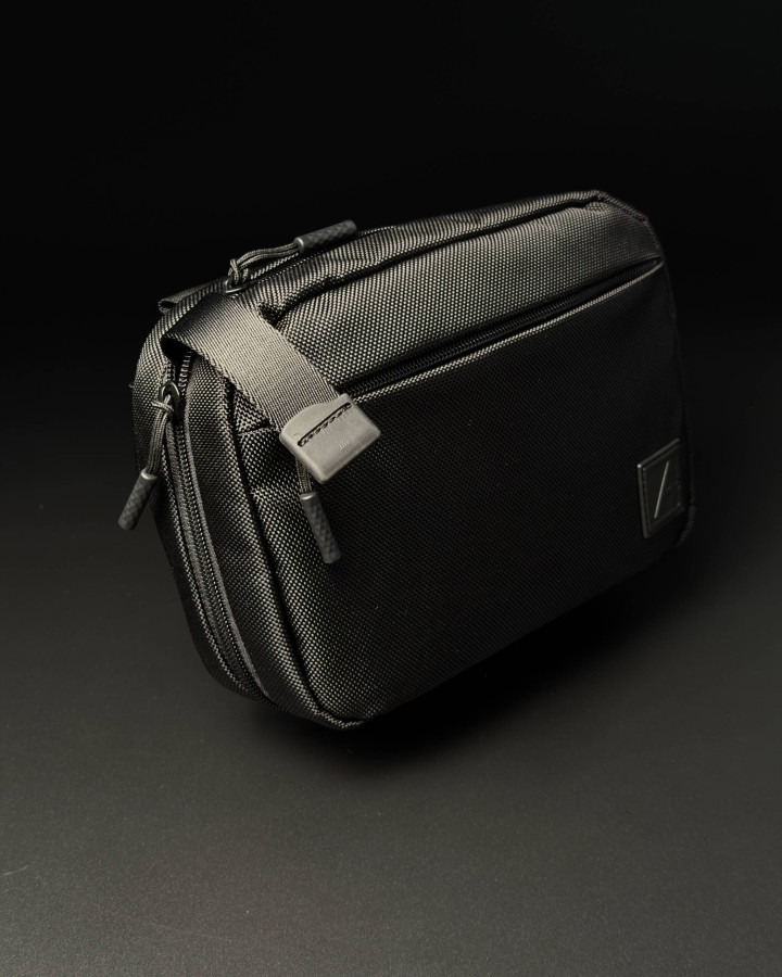 Сумка-кобура A-line Naja Asp Ballistic nylon чорна: універсальне носіння в компактному форматі