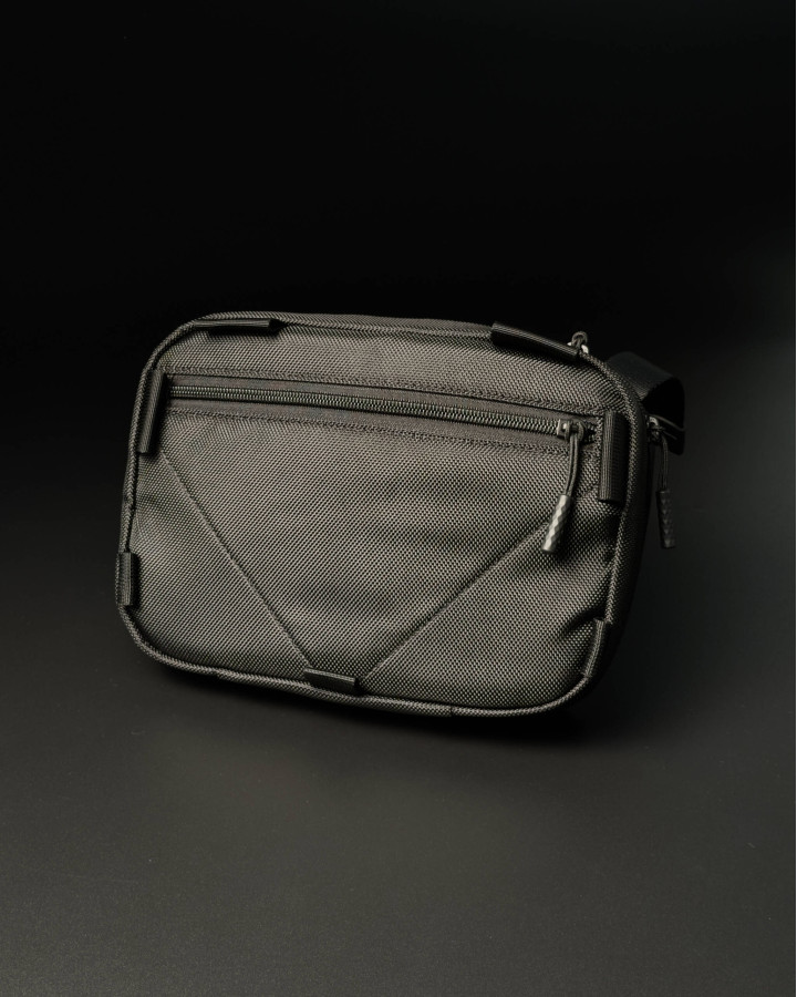 Сумка-кобура A-line Naja Asp Ballistic nylon чорна: універсальне носіння в компактному форматі