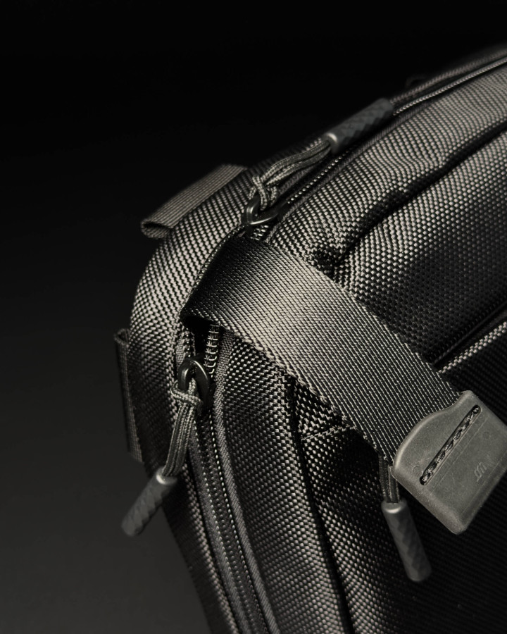 Сумка-кобура A-line Naja Asp Ballistic nylon чорна: універсальне носіння в компактному форматі