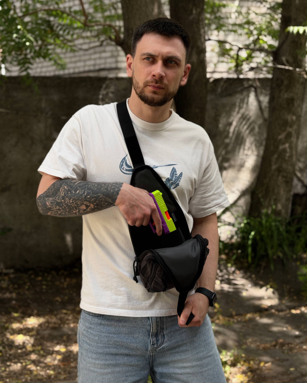 Чоловіча сумка кобура Danaper Spade Графіт