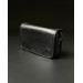 Чоловічий месенджер Visor, з натуральної шкіри, чорний