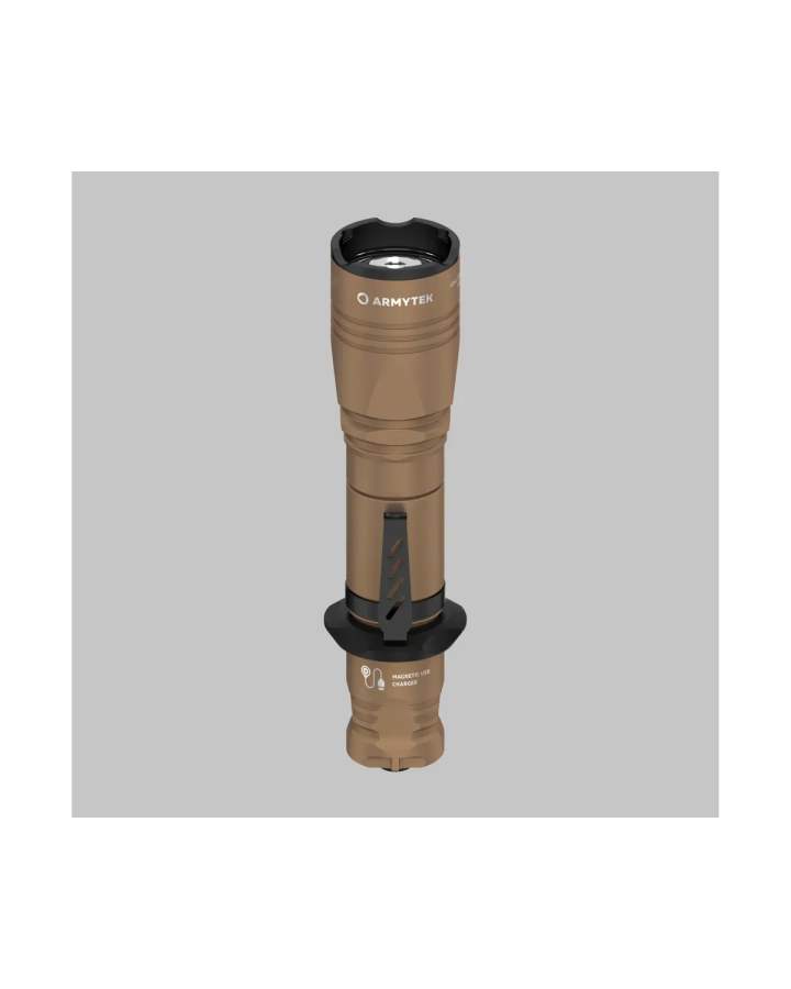 Ліхтар Armytek Dobermann Pro Magnet USB Sand Warm