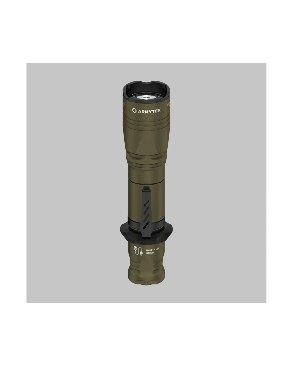 Ліхтар Armytek Dobermann Pro Magnet USB Olive Warm