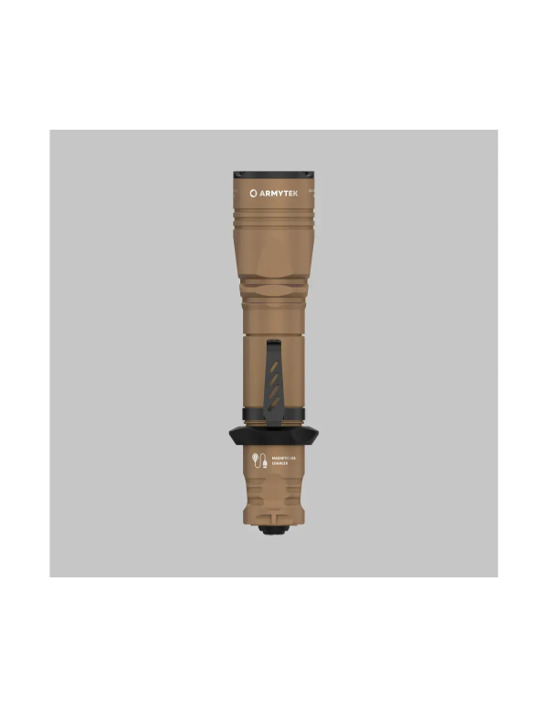 Ліхтар Armytek Dobermann Pro Magnet USB Sand Warm