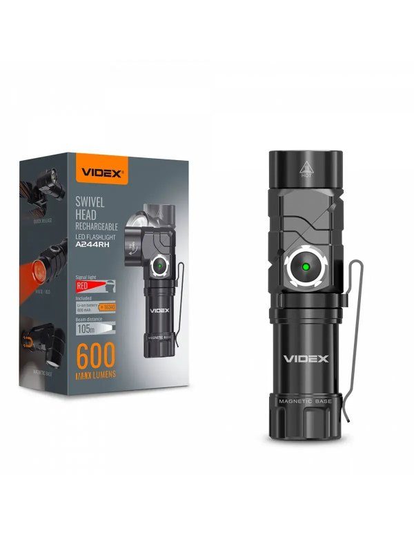 Портативний ліхтар Videx VLF-A244RH