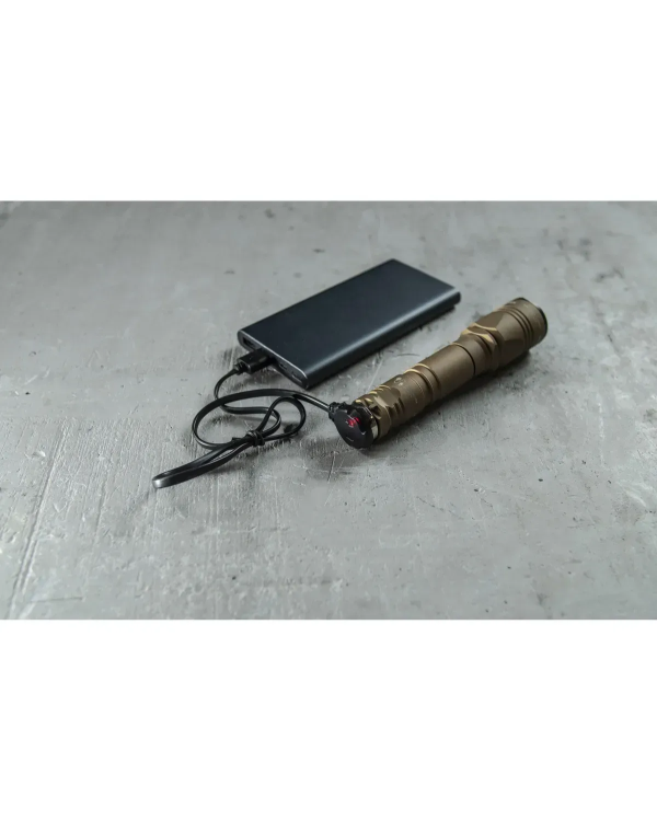 Ліхтар Armytek Dobermann Pro Magnet USB Sand Warm