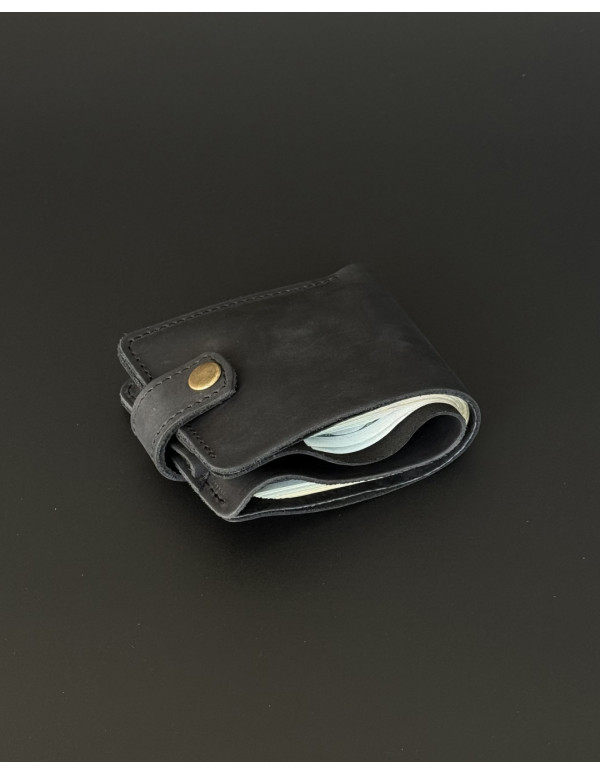 Чоловічий шкіряний гаманець Arcanum 2 black
