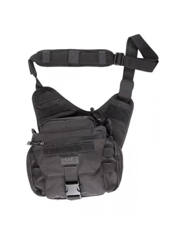 Сумка-кобура тактична оперативна плечова "5.11 PUSH Pack" Black