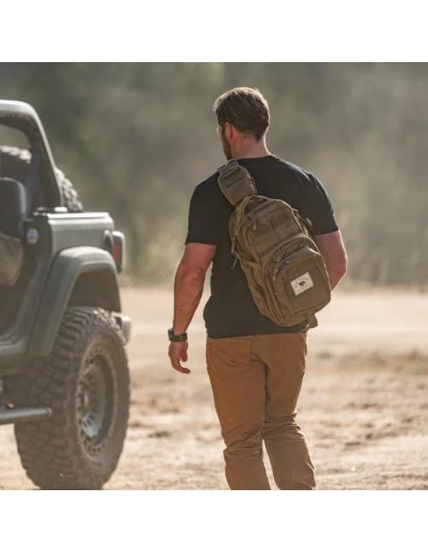 Сумка-рюкзак однолямочна "5.11 Tactical® RUSH® MOAB™ 10 Sling Pack 18L" Kangaroo