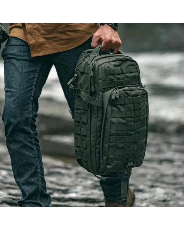 Сумка-рюкзак однолямочна "5.11 Tactical® RUSH® MOAB™ 10 Sling Pack 18L" Kangaroo