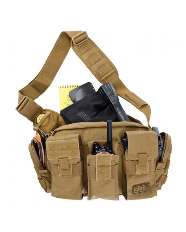 Сумка тактична стрілецька для БК "5.11 Tactical® Bail Out Bag" Flat Dark Earth