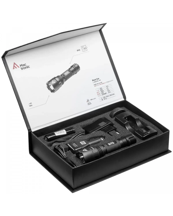 Тактичний ліхтар Mactronic Black Eye 420 Usb