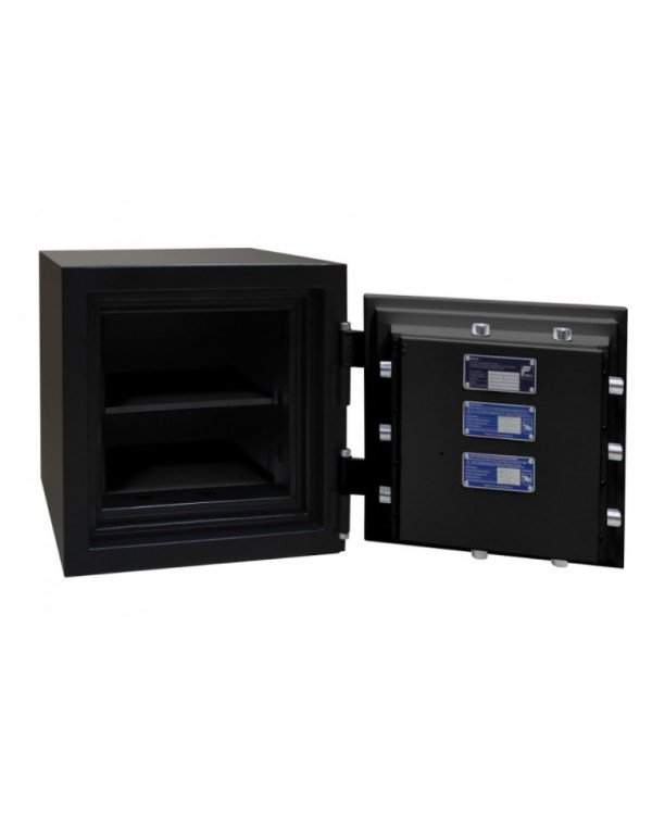Вогнезламостійкий сейф F60CL I.51.K BLACK (Україна) — професійний захист документів і цінностей