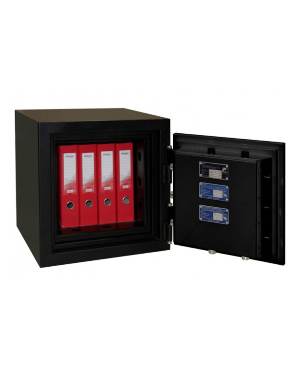 Вогнезламостійкий сейф F60CL I.51.K BLACK (Україна) — професійний захист документів і цінностей