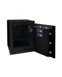 Вогнезламостійкий сейф F60CL I.63.KT Black — українська надійність і захист цінностей