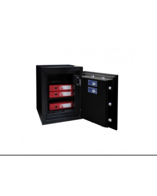 Вогнезламостійкий сейф F60CL I. 63.CT BLACK — українська надійність і захист цінностей