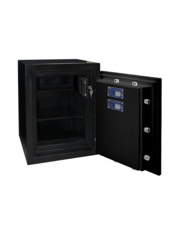 Вогнезламостійкий сейф F60CL I. 63.CT BLACK — українська надійність і захист цінностей