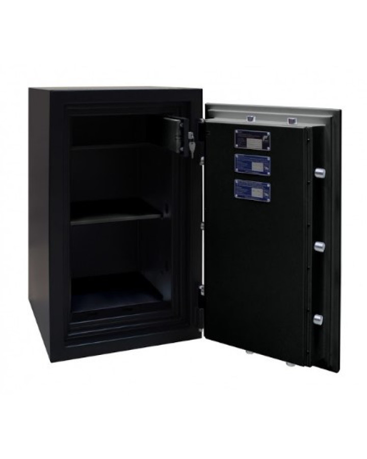 Вогнезламостійкий сейф F60CL I.97.ET BLACK — українська надійність і захист цінностей