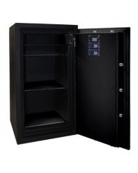 Вогнезламостійкий сейф F60CL I.110.KT BLACK — українське виробництво та максимум захисту