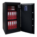 Сейф F60CL I.110.CT BLACK — вогнезламостійкий захист, зроблено в Україні