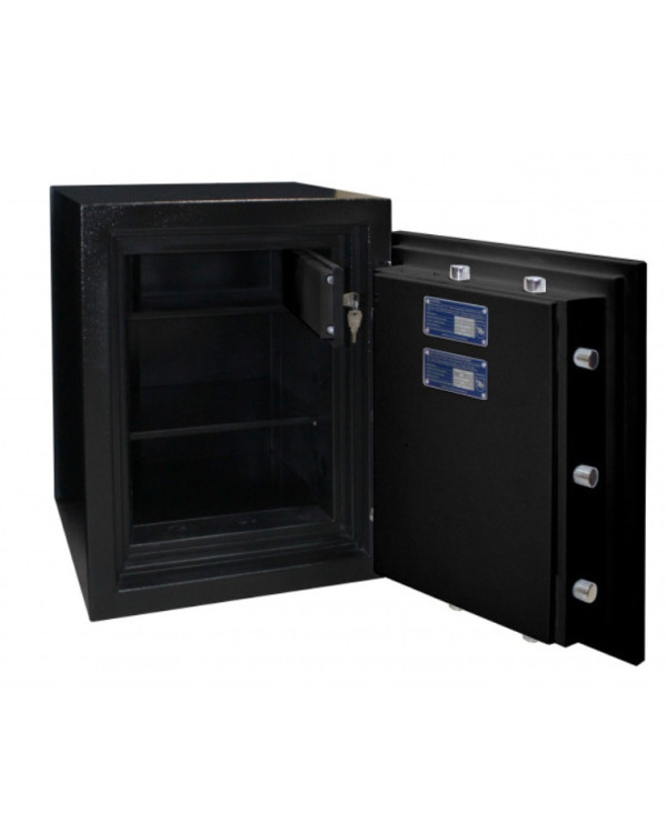 Вогнезламостійкий сейф F60CL I.63.ET BLACK — зроблено в Україні