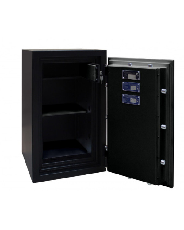 Вогнезламостійкий сейф F60CL I.84.K BLACK — українська якість і максимальний захист