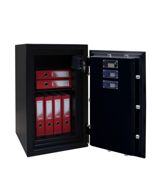 Вогнезламостійкий сейф F60CL I.84.K BLACK — українська якість і максимальний захист
