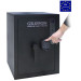 GRIFFON CLE I.55.Fingerprint — зламостійкий чорний сейф з біометричним доступом (Україна)