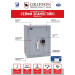 GRIFFON CLE I.55.Fingerprint — зламостійкий чорний сейф з біометричним доступом (Україна)