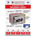 Вбудований сейф GRIFFON W.3219.E.WKP — надійний захист ваших цінностей, зроблено в Україні