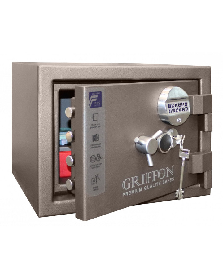GRIFFON CLE III.37.K.E — вогнезламостійкий сейф класу III українського виробництва